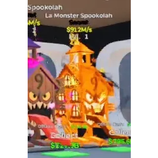 HALLOWEEN LA MONSTER SPOOKOLAH FORTNITE STEAL THE BRAINROT