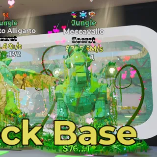 JUNGLE MECCAVALLO LVL 1 FORTNITE STEAL THE BRAINROT