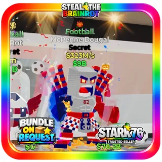 Football McPenne Dougal Secret Fortnite Steal The Brainrot
