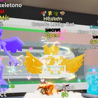 HEAVEN GRANDE LUCKY ROT 4 TRAITS FORTNITE STEAL THE BRAINROT