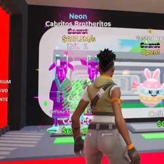 NEON CABRITOS BROTHERITOS 427.5M/s STEAL THE BRAINROT FORTNITE
