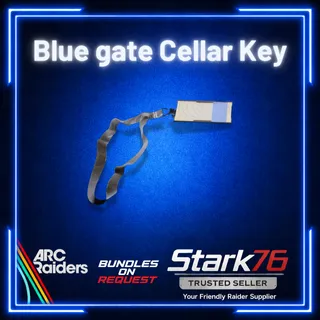 Blue Gate Cellar Key