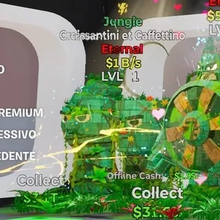 JUNGLE CROISSANTINI ET CAFFETTINO 1B/S LVL 1 FORTNITE STEAL THE BRAINROT
