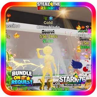 Gold Coccoblade Secret Fortnite Steal The Brainrot