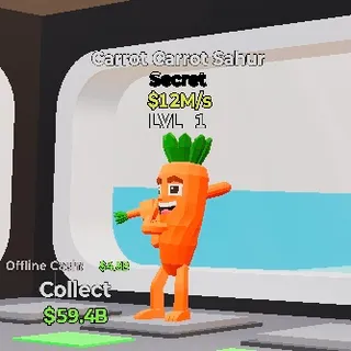CARROT CARROT SAHUR STEAL THE BRAINROT FORTNITE