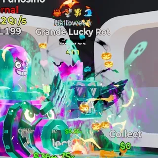 HALLOWEEN GRANDE LUCKY ROT FORTNITE STEAL THE BRAINROT