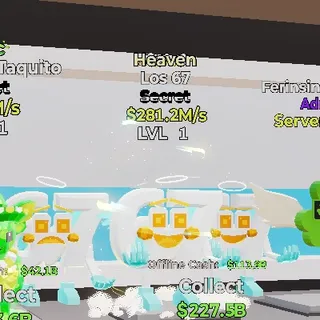 HEAVEN LOS 67 STEAL THE BRAINROT FORTNITE