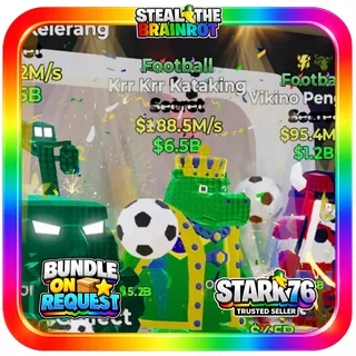 Football Krr Krr Kataking Secret Fortnite Steal The Brainrot