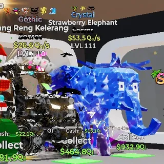 CRYSTAL STRAWBERRY ELEPHANT 3 TRAIT STEAL THE BRAINROT FORTNITE