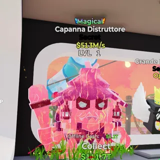 Magical Capanna Distruttore Steal the Brainrot Fortnite
