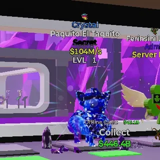 CRYSTAL PAQUITO EL TAQUITO STEAL THE BRAINROT FORTNITE