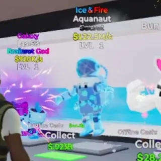 ICE & FIRE AQUANAUT STEAL THE BRAINROT FORTNITE