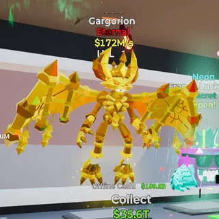 GOLD GARGORION 172M/s FORTNITE STEAL THE BRAINROT