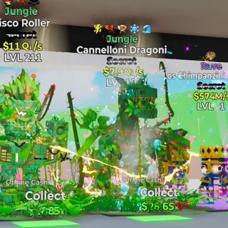 JUNGLE CANNELLONI DRAGONI 7.9QI/S LVL 187 FORTNITE STEAL THE BRAINROT