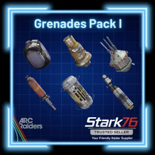 ARC Raiders Grenade Blueprints Pack (Smoke, Lure, Tagging, Blaze, Seeker, Trailblazer)