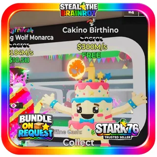 Cakino Birthino Secret Fortnite Steal The Brainrot