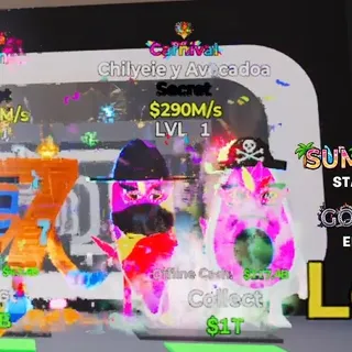 CARNIVAL CHILYEIE Y AVOCADOA 1 TRAIT 290M/s STEAL THE BRAINROT FORTNITE