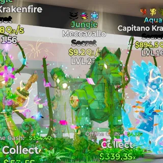 JUNGLE MECCAVALLO 9.2QI/S LVL 21? FORTNITE STEAL THE BRAINROT
