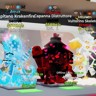 DARKNESS CAPANNA DISTRUTTORE 589M/S LVL 1 2 TRAITS FORTNITE STEAL THE BRAINROT