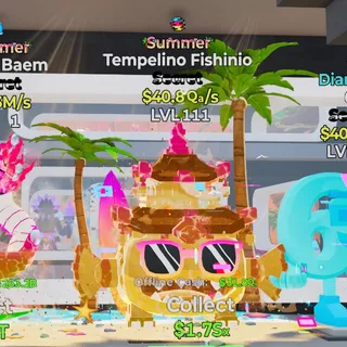 Summer Tempelino Fishinio 1 Trait 40.8Qa/s Steal the Brainrot Fortnite
