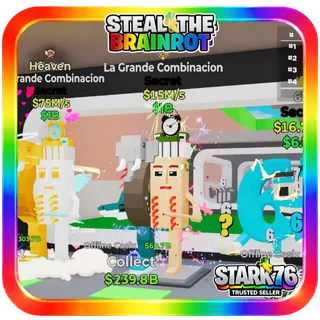 La Grande Combinacion Secret 15M/s Fortnite Steal The Brainrot