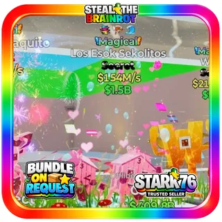 Magical Los Esok Sekolitos 154M/s Fortnite Steal The Brainrot