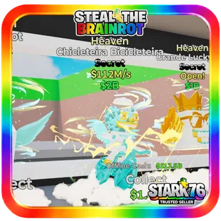 Heaven Chicleteira Bicicleteira 112M/s Fortnite Steal The Brainrot