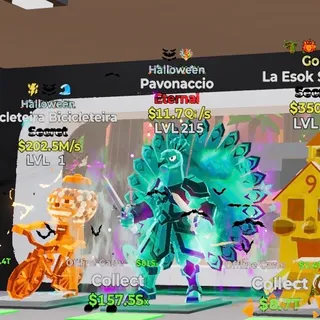 HALLOWEEN PAVONACCIO 11.7Qi/s LVL 215 FORTNITE STEAL THE BRAINROT