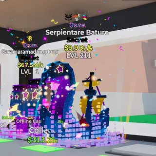 Rave Serpientare Baturo 9.9Qi/s LVL 211 3 Traits Fortnite Steal the Brainrot