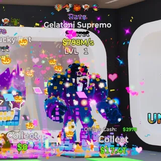 Rave Gelatoni Supremo 798M/s 5 Traits Fortnite Steal the Brainrot