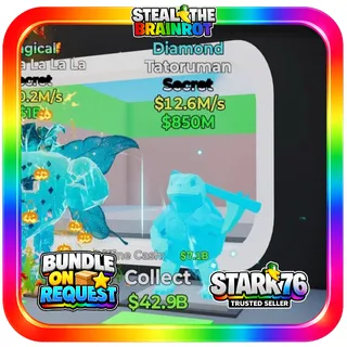 Diamond Tatoruman Secret Fortnite Steal The Brainrot