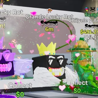 GRANDE LUCKY ROT FORTNITE STEAL THE BRAINROT