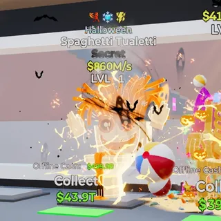 HALLOWEEN SPAGHETTI TUALETTI 860M/s LVL 1 FORTNITE STEAL THE BRAINROT