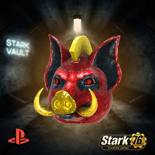 Fasnacht Glowing Pig Mask