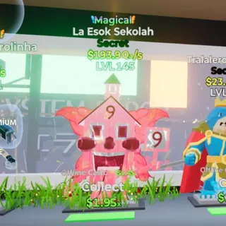 MAGICAL LA ESOK SEKOLAH 1 TRAIT STEAL THE BRAINROT FORTNITE