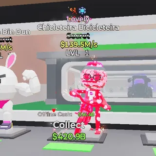 LOVELY CHICLETEIRA BICICLETEIRA STEAL THE BRAINROT FORTNITE