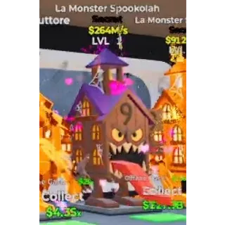 LA MONSTER SPOOKOLAH LVL 1 FORTNITE STEAL THE BRAINROT