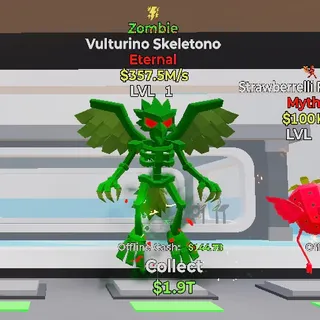 ZOMBIE VULTURINO SKELETONO STEAL THE BRAINROT FORTNITE