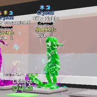 CRYSTAL DILLY PICKLE 2 TRAIT STEAL THE BRAINROT FORTNITE