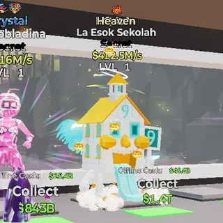 HEAVEN LA ESOK SEKOLAH STEAL THE BRAINROT FORTNITE