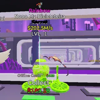 RAINBOW NOOO MY BICICLETEIRA STEAL THE BRAINROT FORTNITE