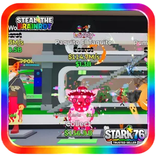 Lovely Paquito El Taquito 2 Traits 114.7M/s Fortnite Steal The Brainrot