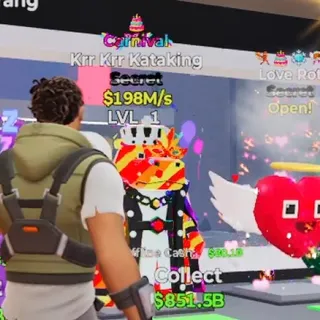 CARNIVAL KRR KRR KATAKING 198M/s STEAL THE BRAINROT FORTNITE