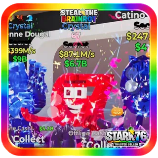 Crystal 67 87.1M/s Fortnite Steal The Brainrot