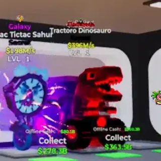 DARKNESS TRACTORO DINOSAURO STEAL THE BRAINROT FORTNITE