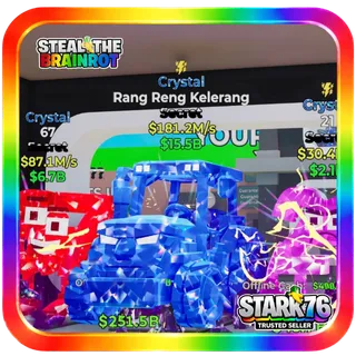 Crystal Rang Reng Kelerang 1 Trait 181.2M/s Fortnite Steal The Brainrot