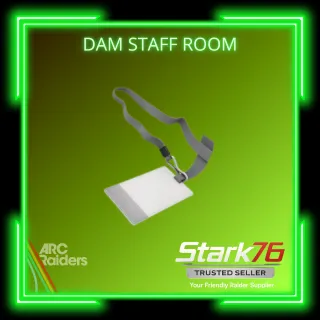 Dam Staff Room Key x3