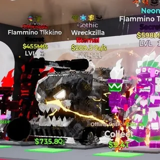 VERY BAD GOTHIC WRECKZILLA 4 TRAIT STEAL THE BRAINROT FORTNITE