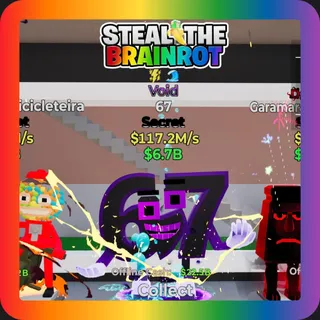 Fortnite Steal The Brainrot Void 67 Secret 117.2M/s