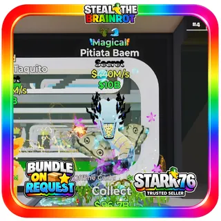 Magical Pitiata Baem 297M/s Fortnite Steal The Brainrot